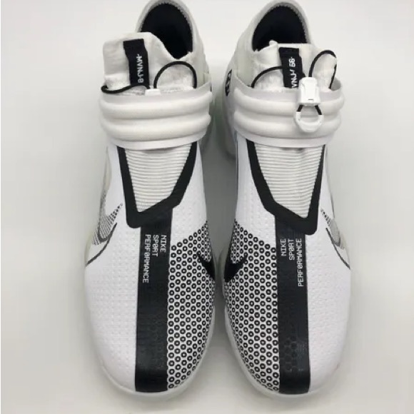 Nike Force Zoom Trout 7 Baseball Metal Cleats White Black Men’s CI3134-102 - Picture 6 of 7